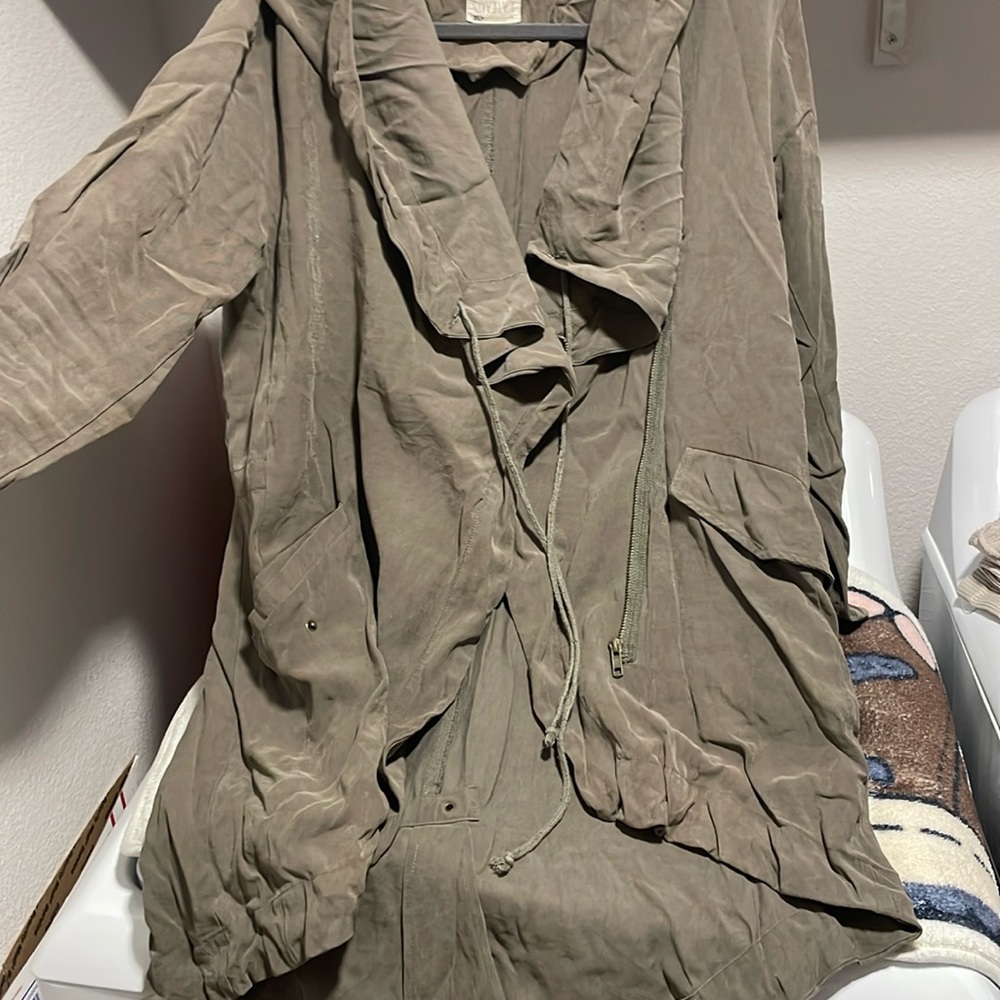 Hunter Green Light Weight Coat - image 1